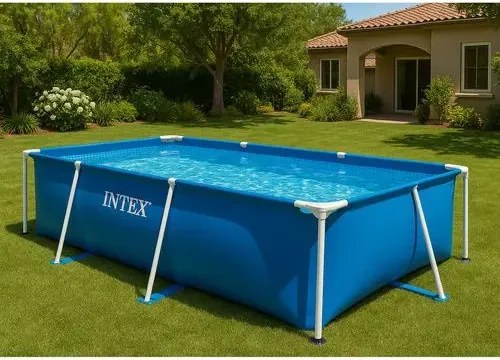 Intex föld feletti medence - téglalap alakú - 300x200x75 cm