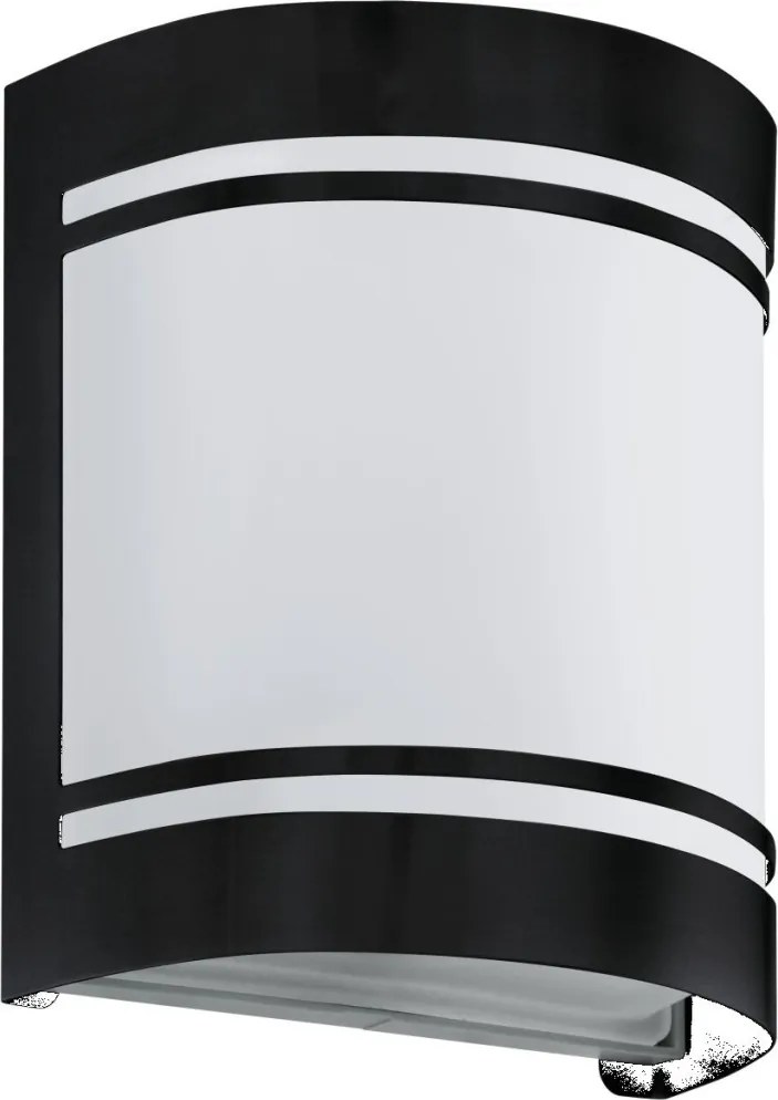 EGLO 99565 CERNO Modern Kültéri Fali Lámpa Fehér, Fekete E27 IP44