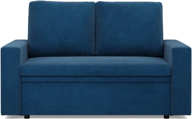 Zeus kanapé, kordbársony, hab töltet, egyenes kartámasz, kék