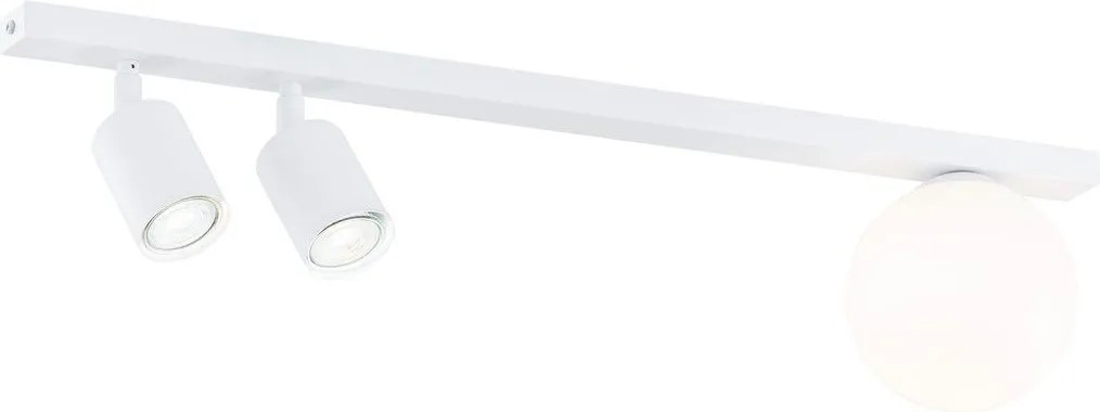 Emibig modern mennyezeti lámpa baster fehér fekete emi1315/3
