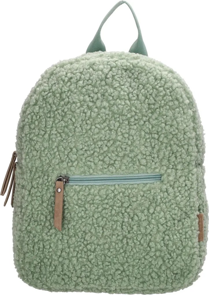 Zöld puha gyerek hátizsák „Furry”