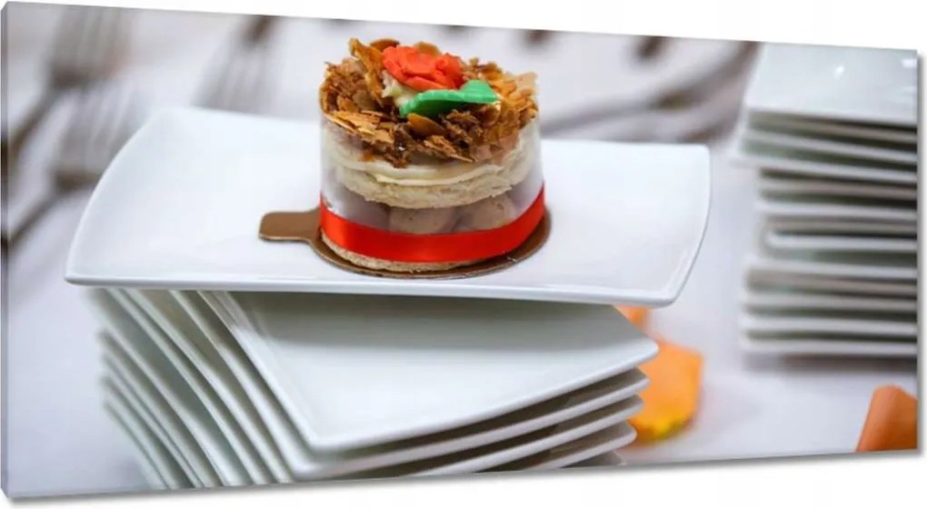 Festmények 115x55 Színes desszert