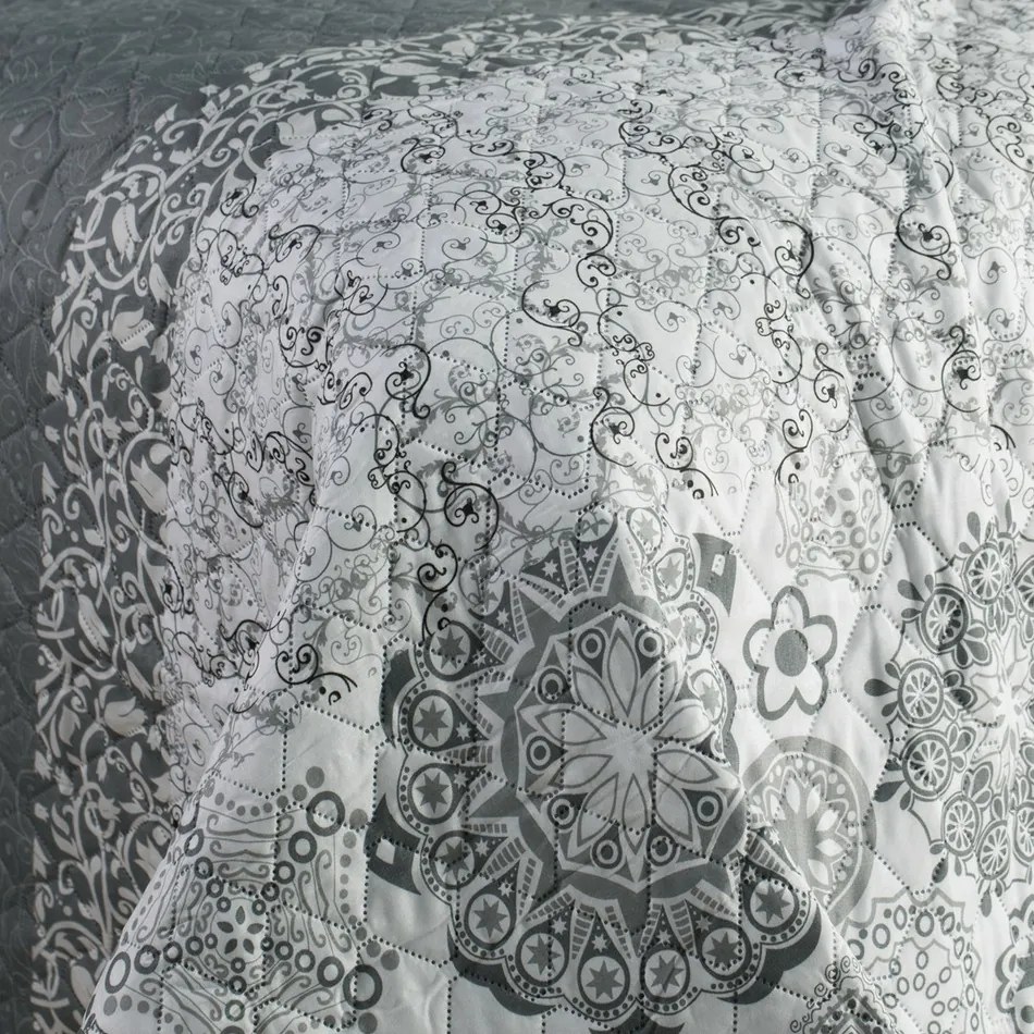DecoKing Alhambra ágytakaró, szürke, 220 x 240 cm, 220 x 240 cm