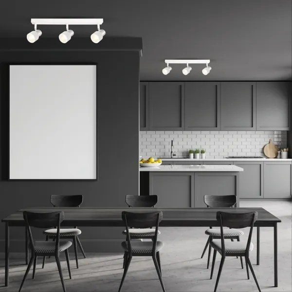 Spotlámpa CINO 3xGU10/8W/230V fehér