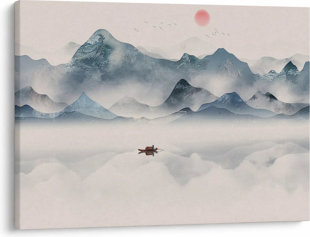 Kép - Kék-hegyi völgy (70x50 cm)