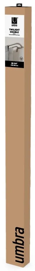 Acél bővíthető dupla függönykarnis 213 - 365 cm Twilight – Umbra