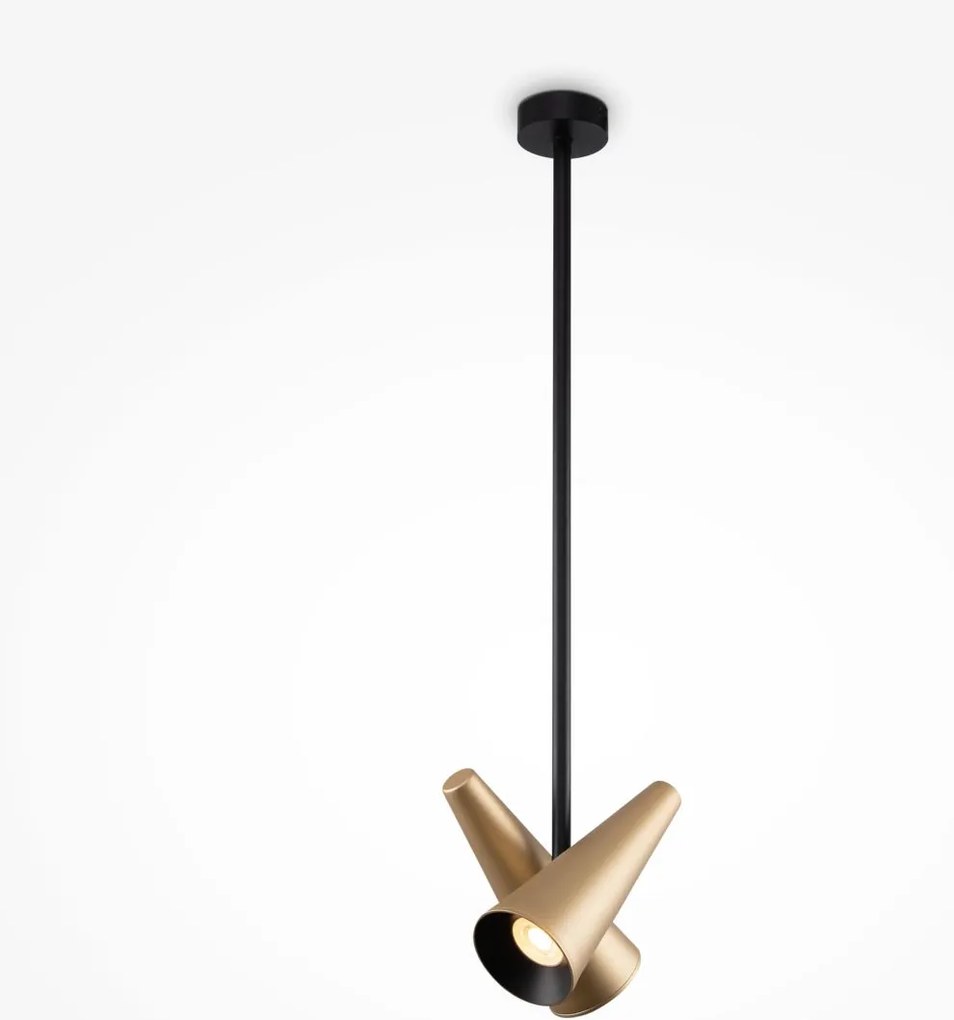Maytoni modern mennyezeti lámpa giro sárgaréz mymod095pl-02bs