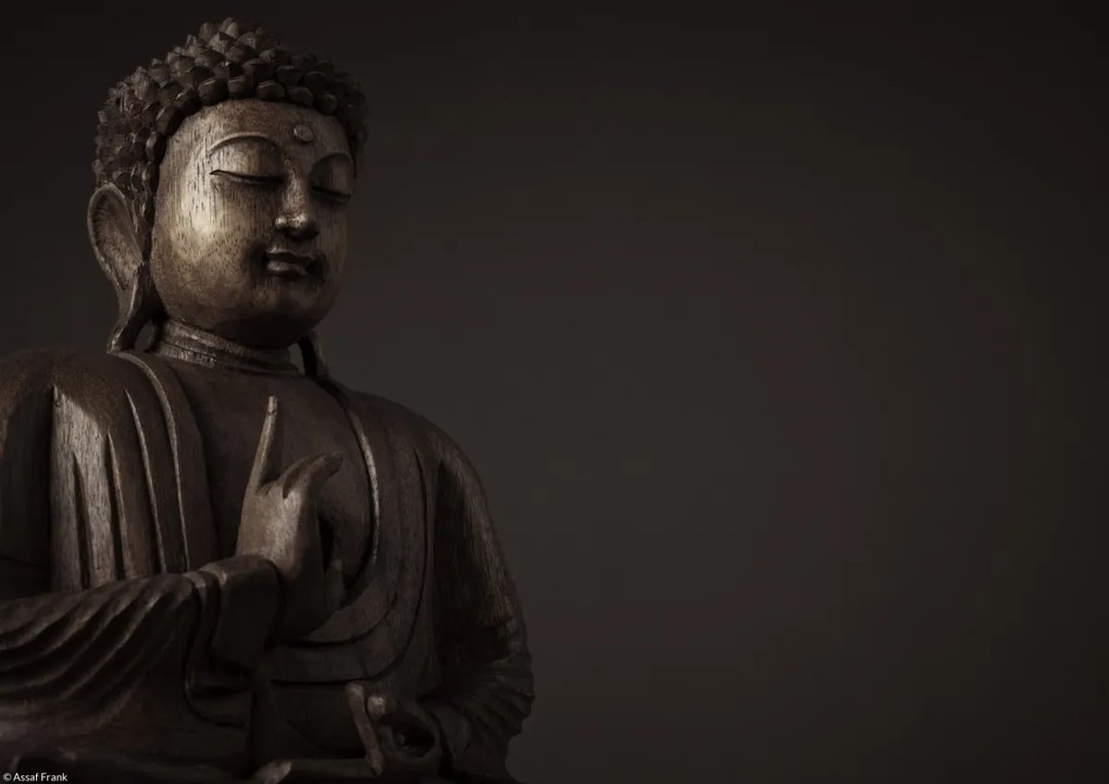 Poszter 29,7x21cm Buddha szobor, Assaf Frank