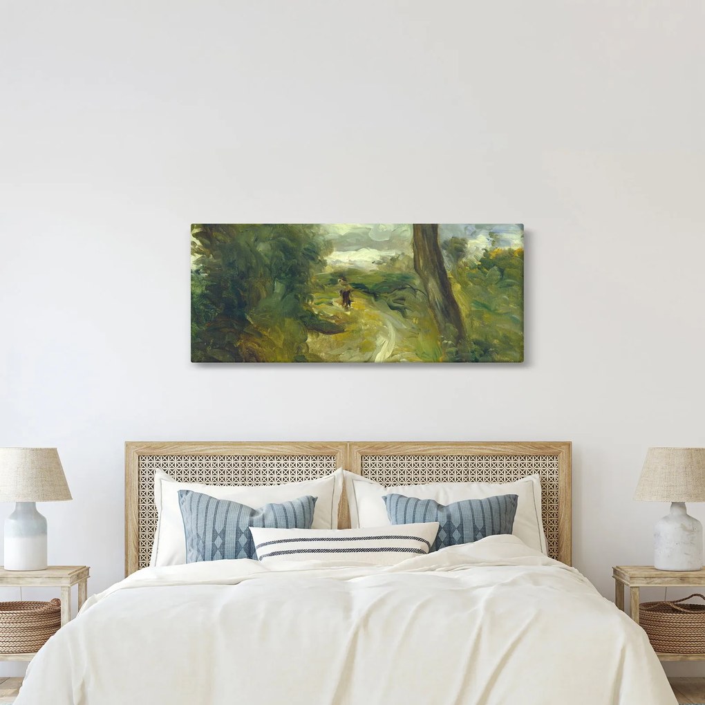 Kép - Auguste Renoir, Landscape between Storms, reprodukciók (120x50 cm)