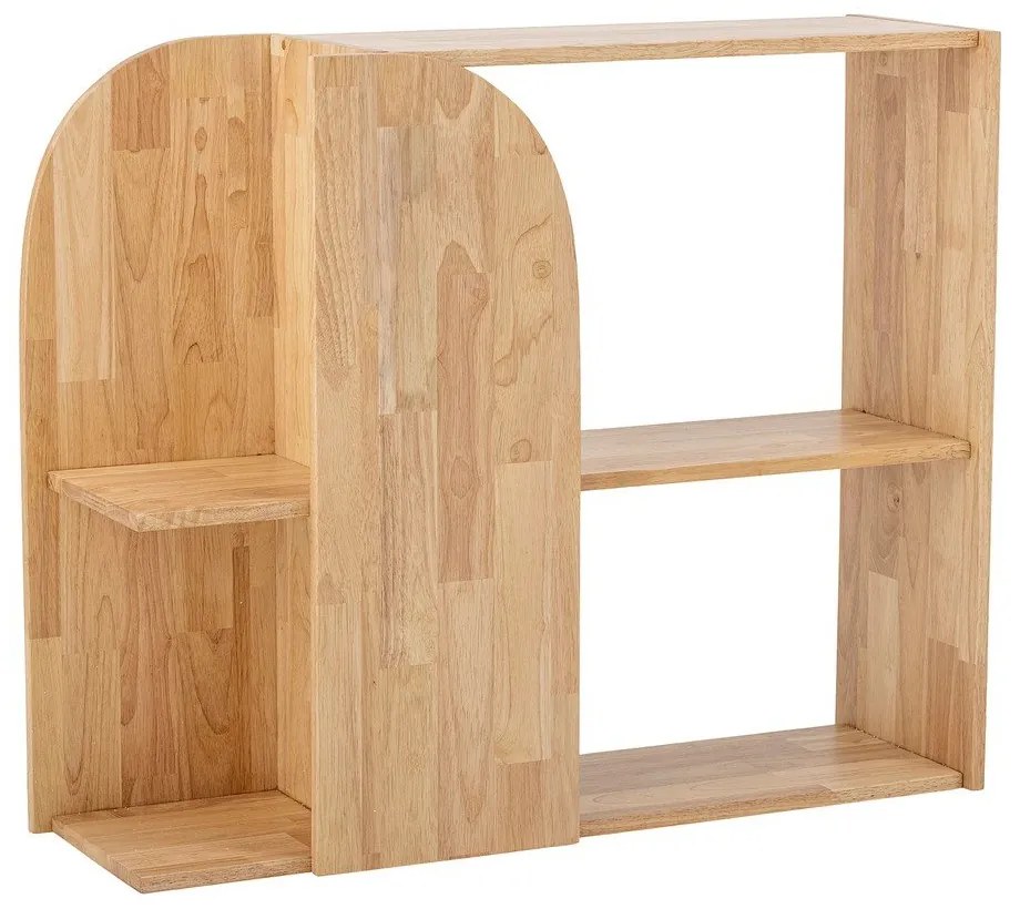 Natúr színű kaucsukfa könyvespolc 85x70 cm Alec – Bloomingville