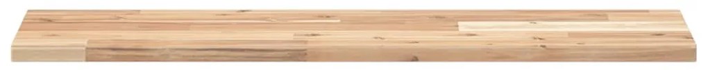 kezeletlen tömör akácfa függőpolc 100 x 20 x 2 cm