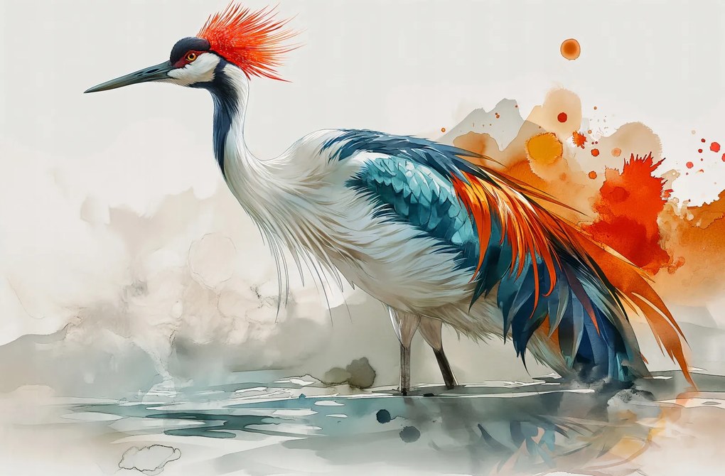 Poszter 86,4x56,8cm Daru az akvarellben