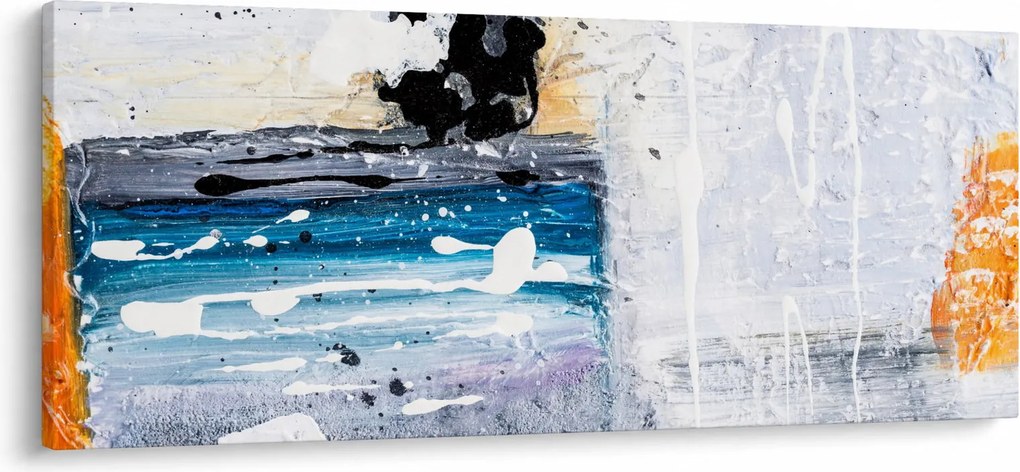 Kép - Absztrakt vonások (120x50 cm)