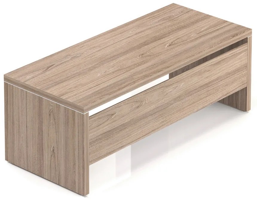 Lineart asztal 200 x 85 cm, sötét szilfa