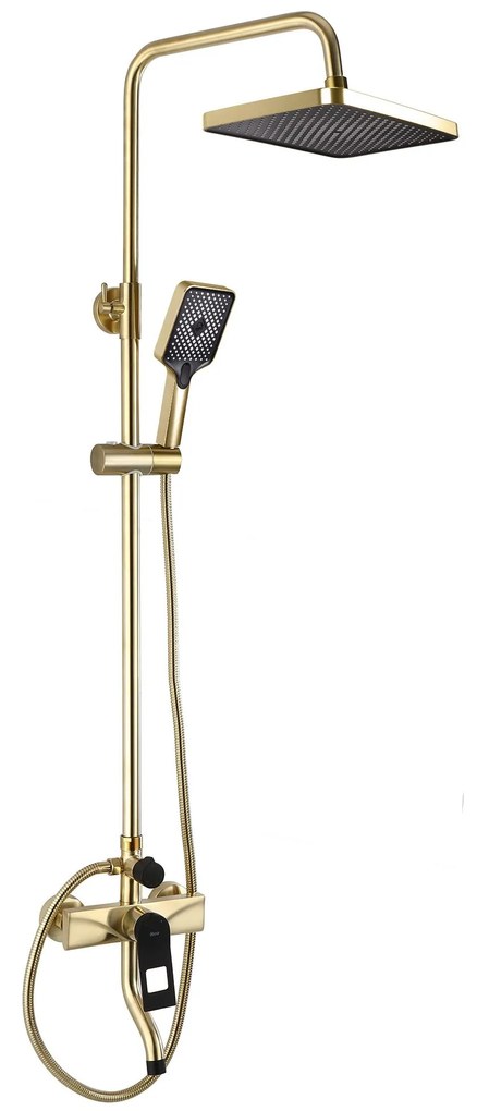 zuhanyszett REA SOUL Gold Black