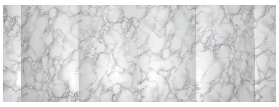Fali öntapadós panel szett 6 db-os 60x30 cm Carrara – SP TREND