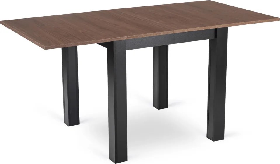 Modern bővíthető étkezőasztal MAX 80–160 cm Nicea dió fekete