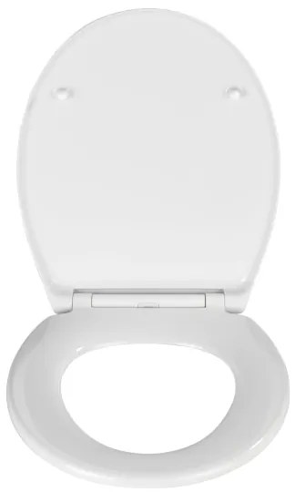 WENKO 21903100-WC SAMOS WC-ülőke 44,5x37,5 cm fehér/ezüst