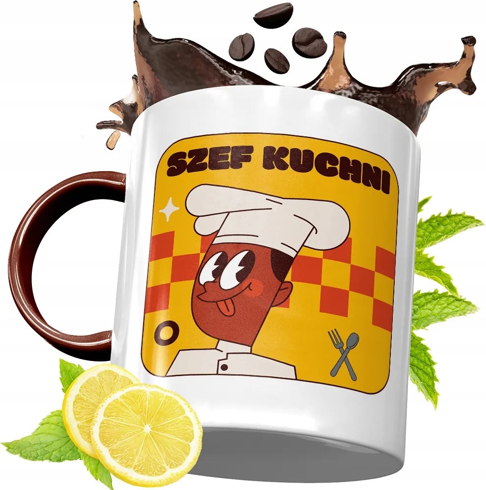 Bordó Bögre Szakácsnak Születésnapi Ajándék fényképes nyomattal