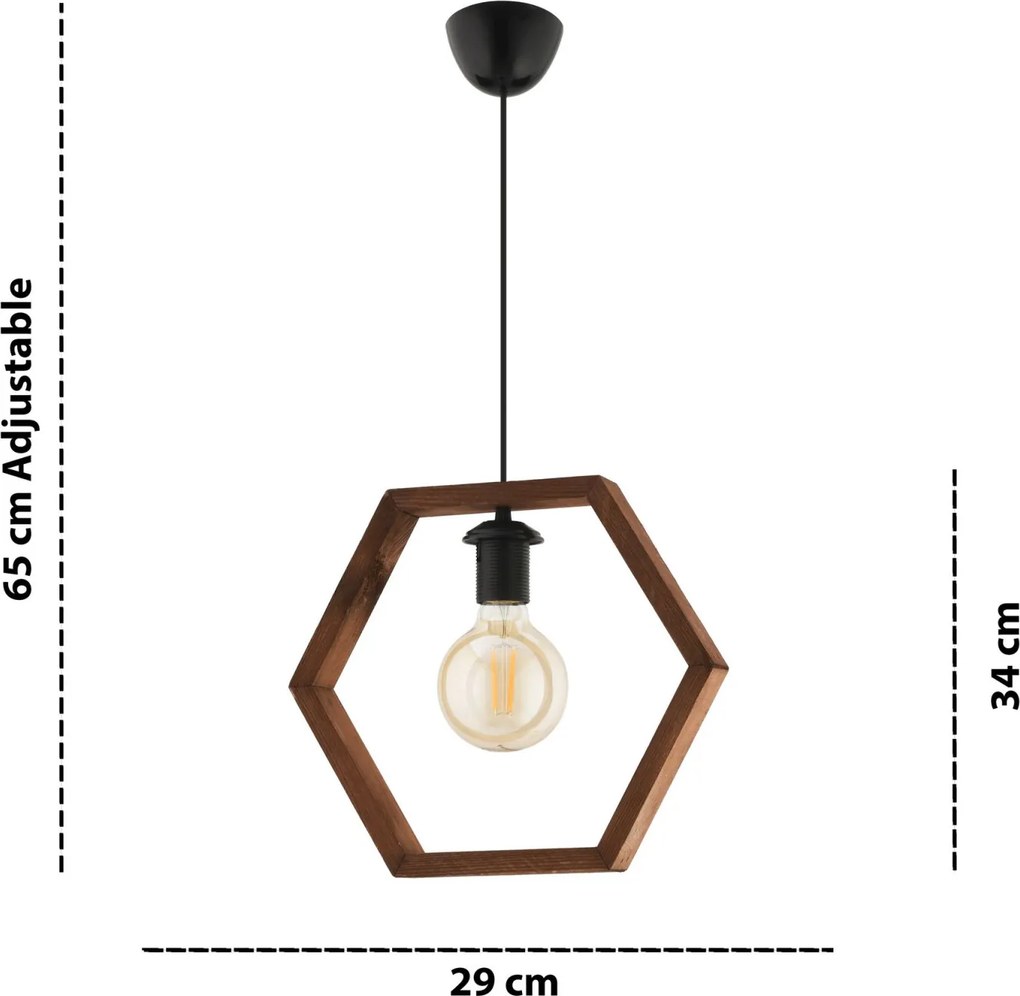 Hexagon Single Dark