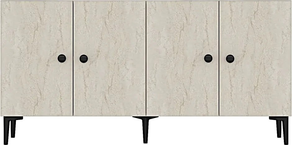 Pella 150 - White, Travertine