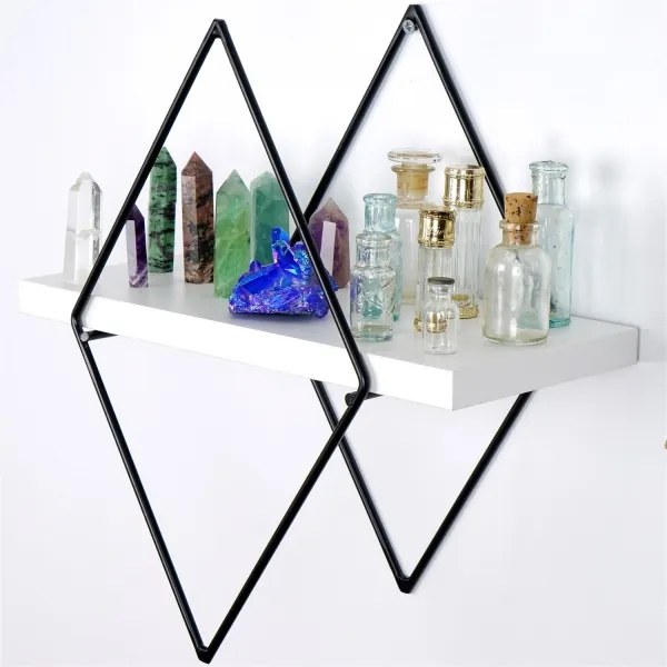 KÉSZLET 2x Fali polc fehér