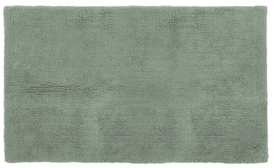 Luca zöld pamut fürdőszobaszőnyeg, 60 x 100 cm - Tiseco Home Studio