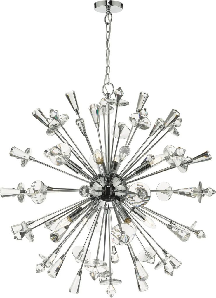 Dar Lighting EXODUS EXO0850 Függőlámpa 8x40W/E14