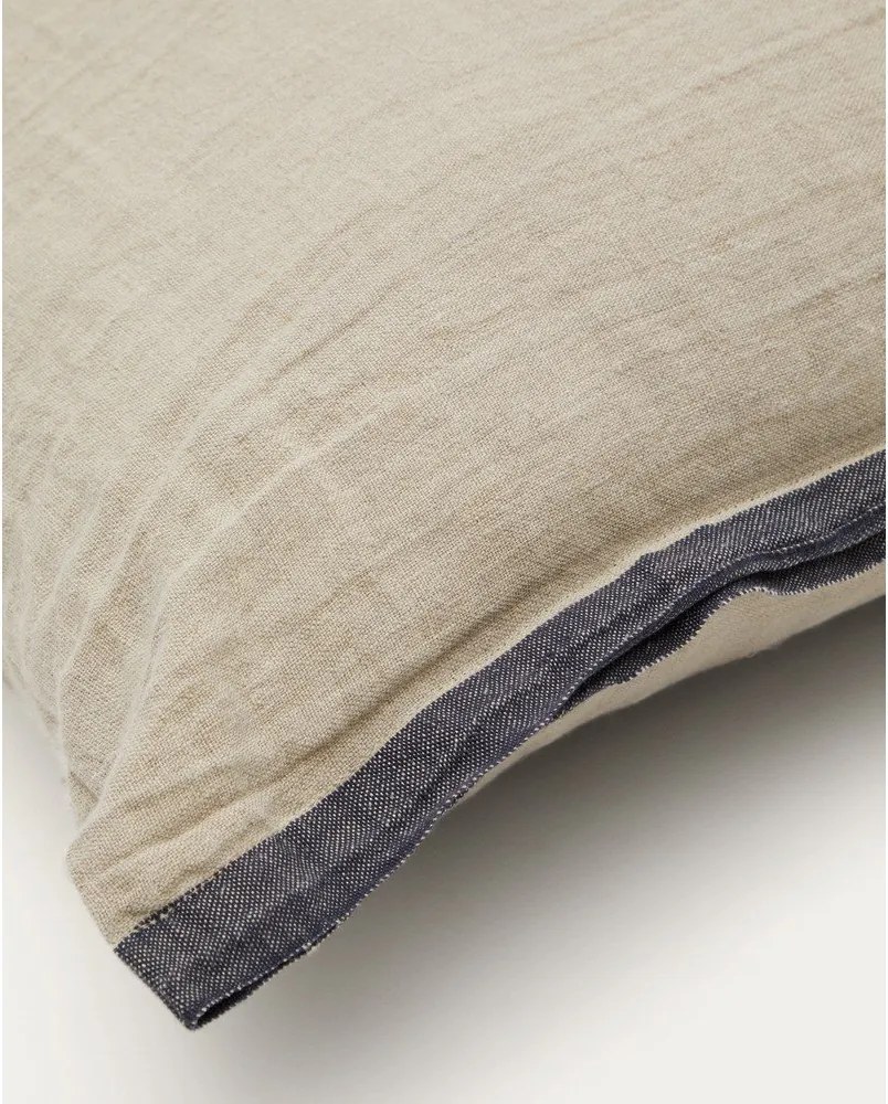 Len párnahuzat 50x50 cm Suerta – Kave Home
