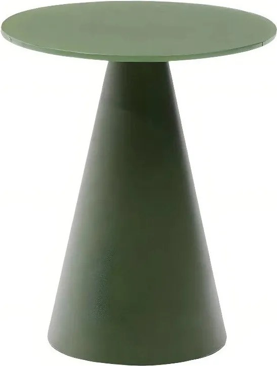 Kerek tárolóasztal üveg asztallappal ø 35 cm Wilshire – Kave Home