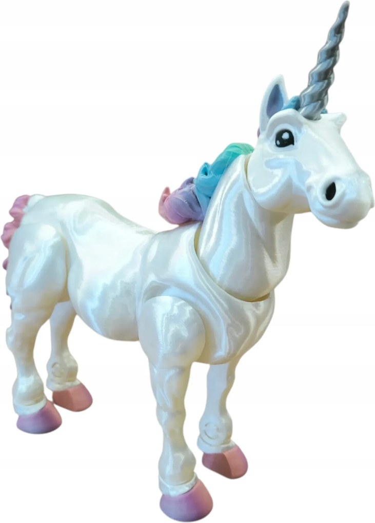 Unikornis Figura Mozgatható Elemekkel