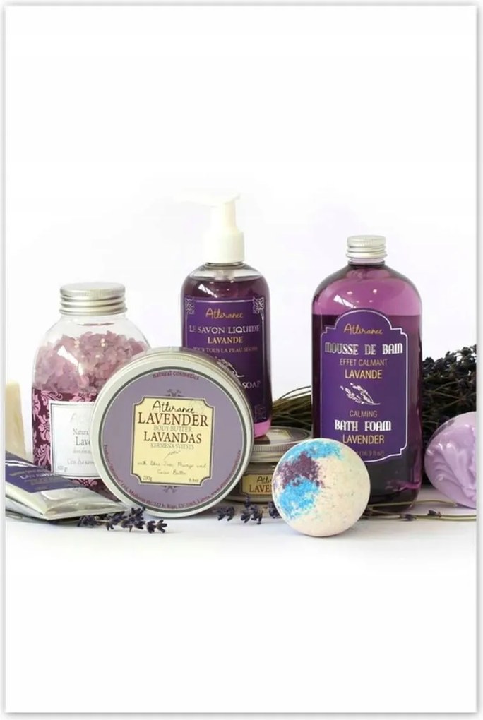 Poszterek 80x120 Levendula kozmetikumok