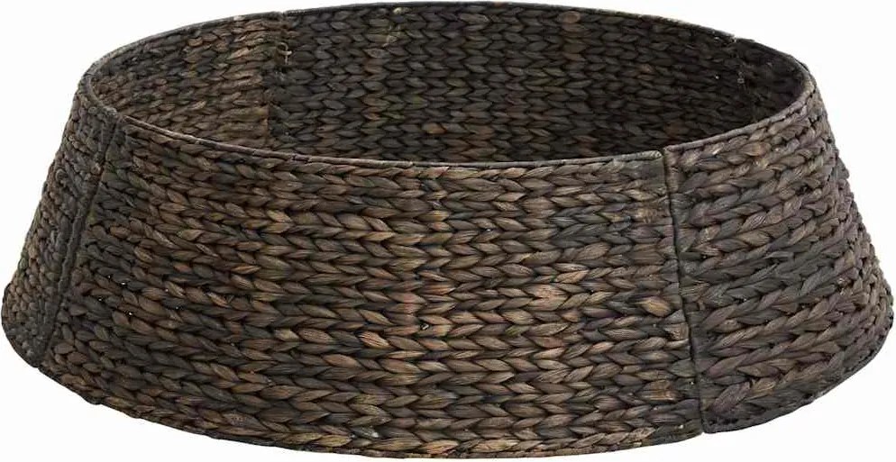 vidaXL Karácsonyfakollekció Fekete 105 x 105 x 28 cm Vízi jácint
