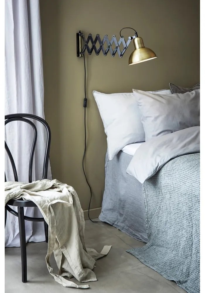 Aranyszínű fali lámpa Riggs – Markslöjd