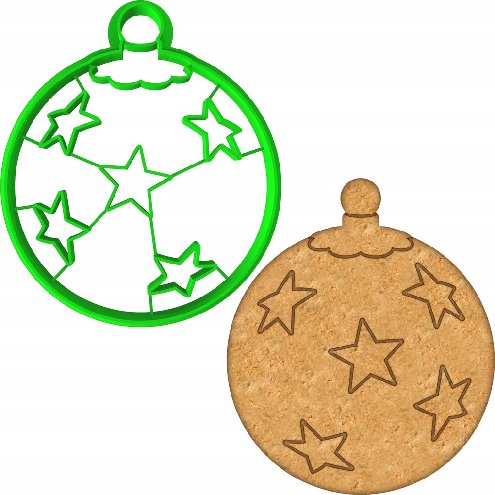 Mézeskalács lyukasztó Forma Karácsonyi Forma