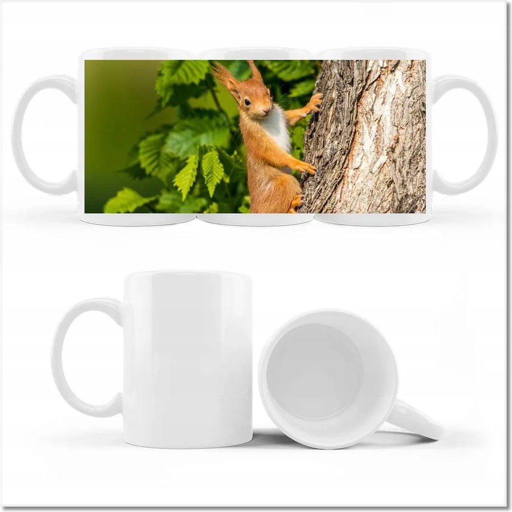 Nyomott mintás bögre Állatok