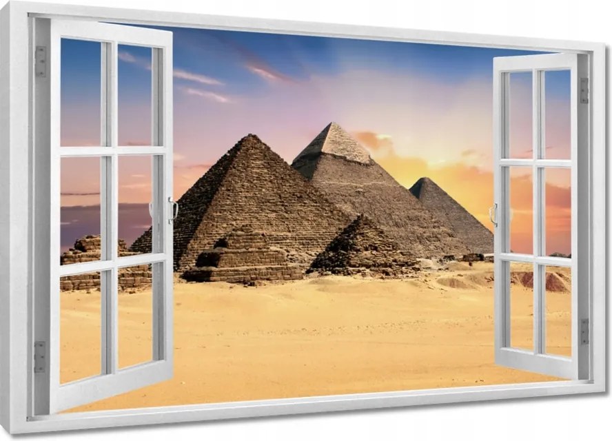 Vászonkép 60x40 Egyiptomi piramisok