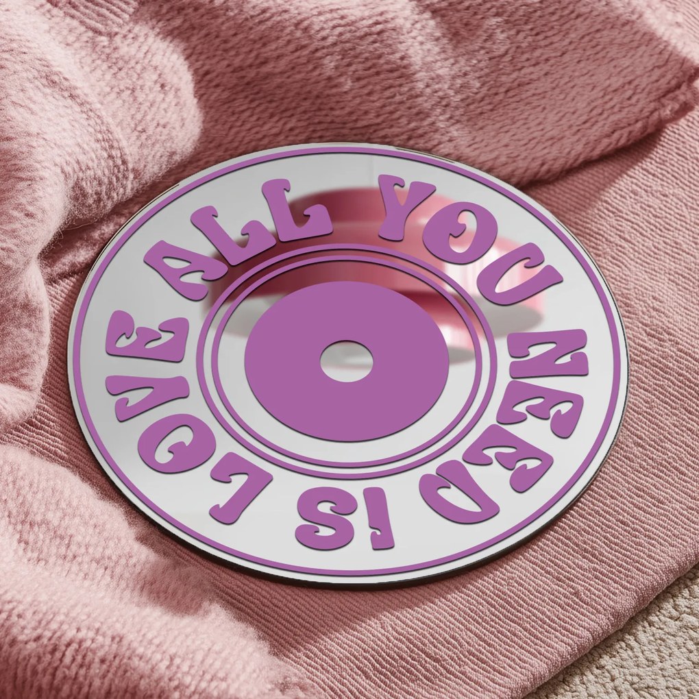 Tükör matrica S42 – CD- All you need is love