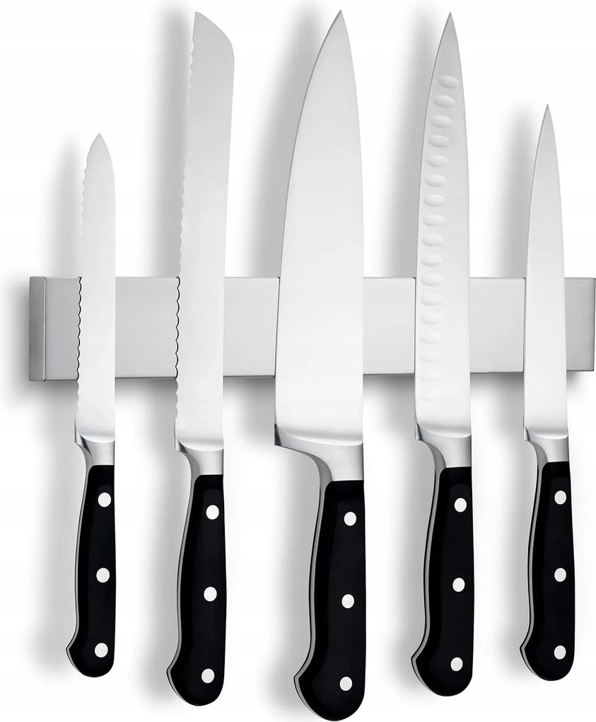 Larhn mágneses fali késtartó 40 cm rozsdamentes acél konyha