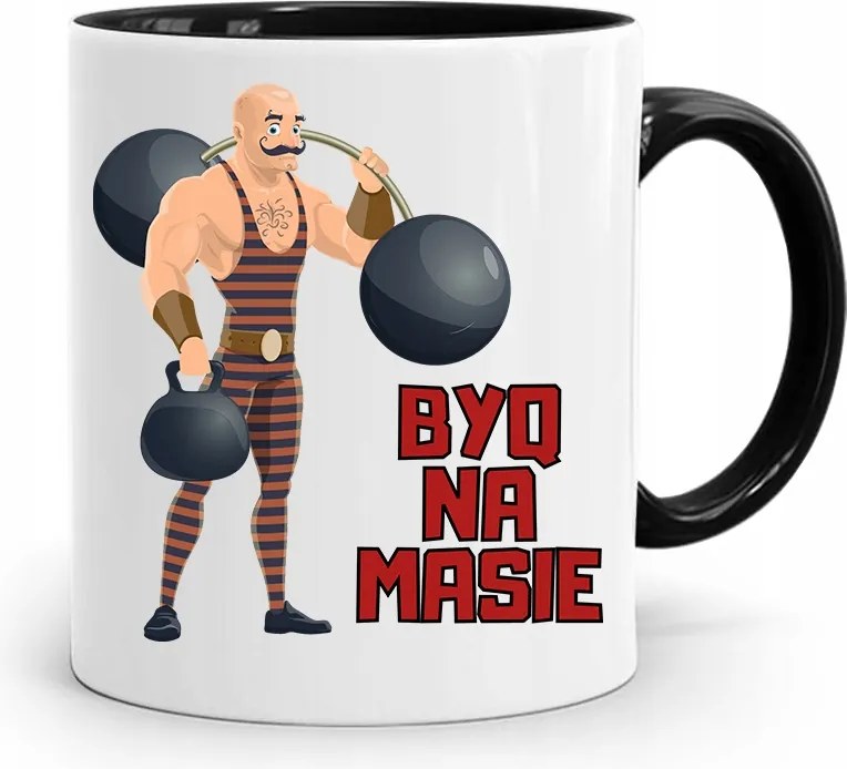 Bögre Fekete Vicces Byq Tömeg Ajándék nyomtatott fényképpel