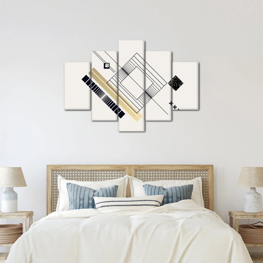 Kép - Geometriai formák N⁰6 (150x105 cm)