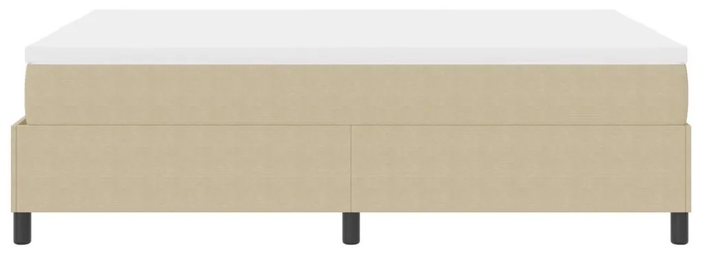 Boxspring Ágy Matraccal Világos Zöld Szürke 140x200 cm Kordbársony