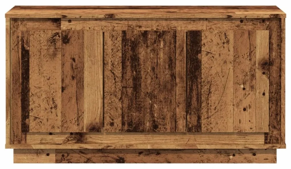 antik fa színű szerelt fa tálalószekrény 102 x 35 x 55 cm