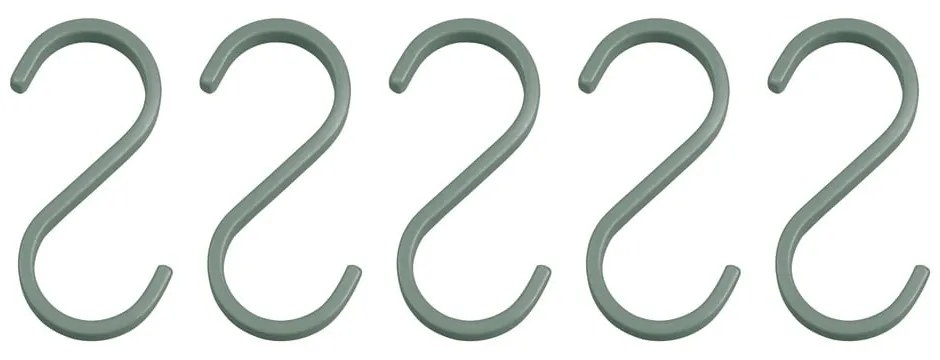 Világoszöld függő fém akasztó szett 5 db-os Hang-it – Mette Ditmer Denmark