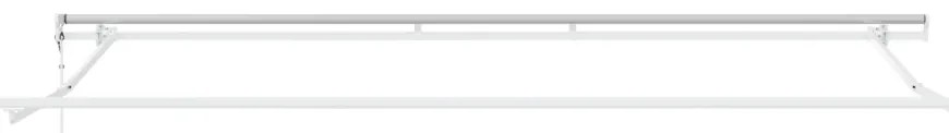Automatikus Behúzható Napernyő Sárga és Narancs 450x350 cm
