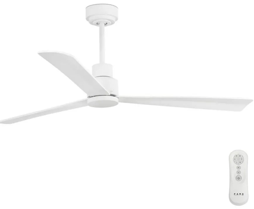 FARO 33487 - Mennyezeti ventilátor NASSAU á. 128 cm + távirányító