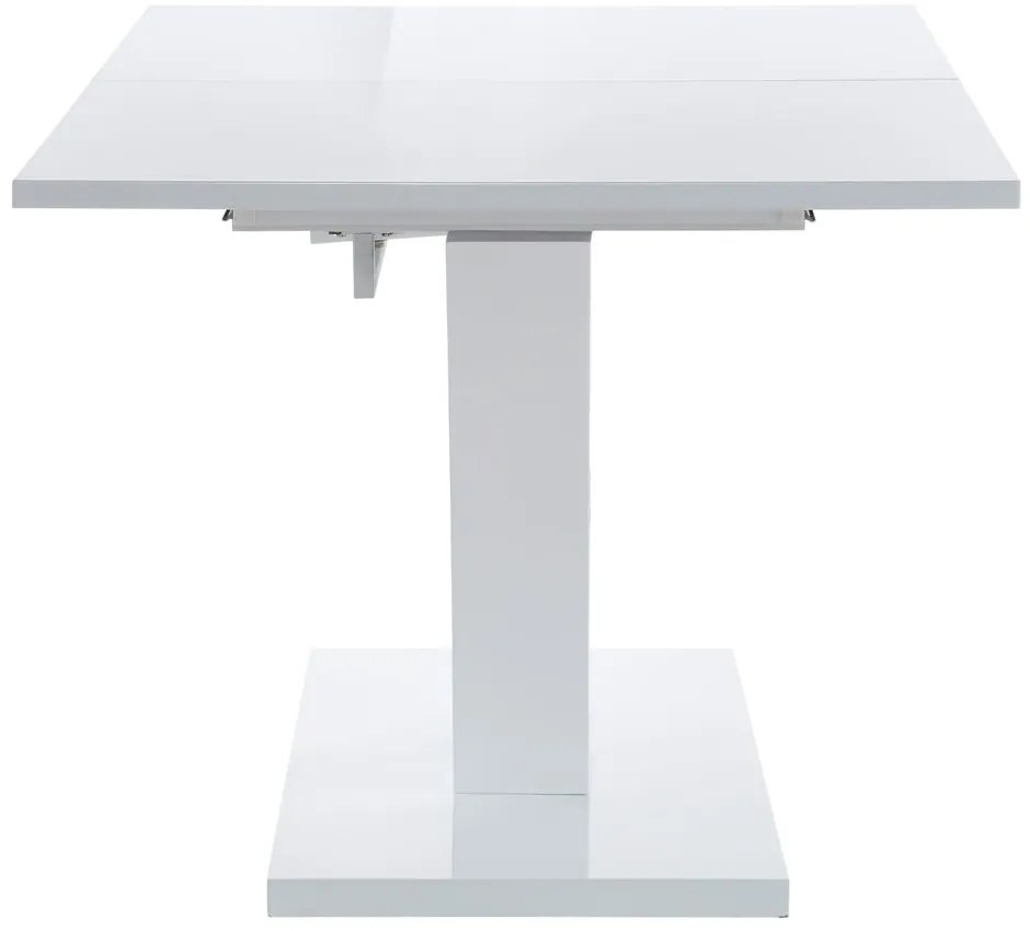 Aaron fehér bővíthető étkezőasztal, 140 x 90 cm - Støraa