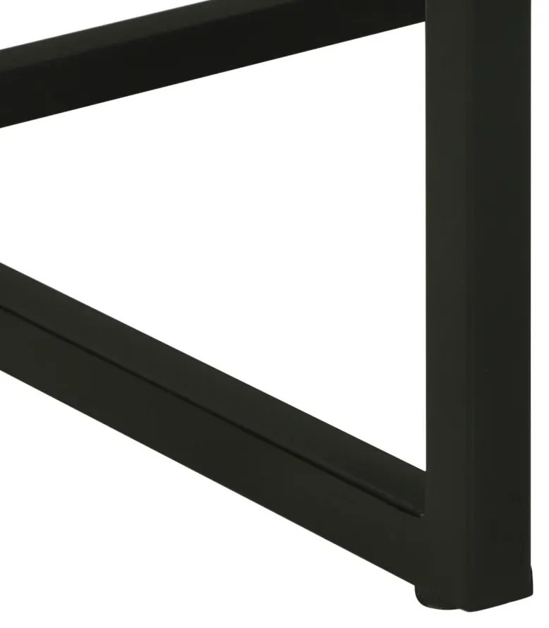 Konzol Asztal 90x35x75 cm Szilárd Fa Akác