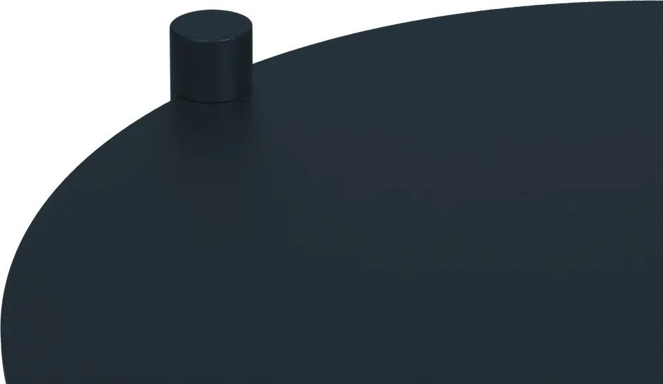 Acél kerek tárolóasztal 41x40 cm Ande – noo.ma