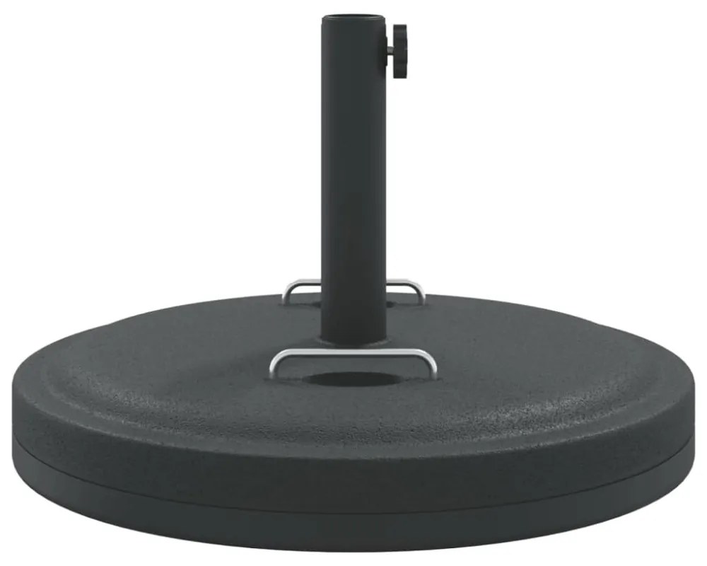 fogantyús kerek napernyőtalp rúdhoz Ø38 / 48 mm 25 kg